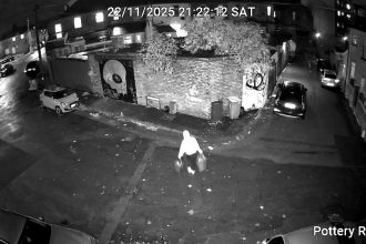 Fly tipper caught on CCTV dumping rubbish on rat infested Newport street as council urges residents to help identify the culprit and crack down on ongoing illegal waste dumping.