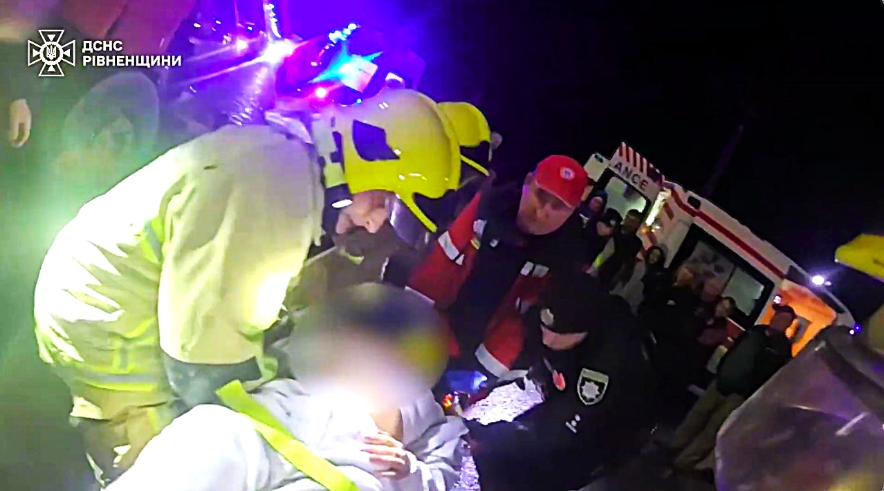 Footballer Vasyl Kravets survives terrifying crash after lorry smashes into family car leaving wife and child trapped as wrecked Mercedes sparks miracle escape claims.