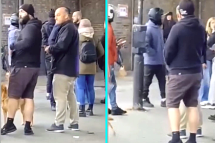 Hero bystanders pin down alleged street robber on Camden High Street after moped theft as crowds step in before police arrive amid London crime surge.