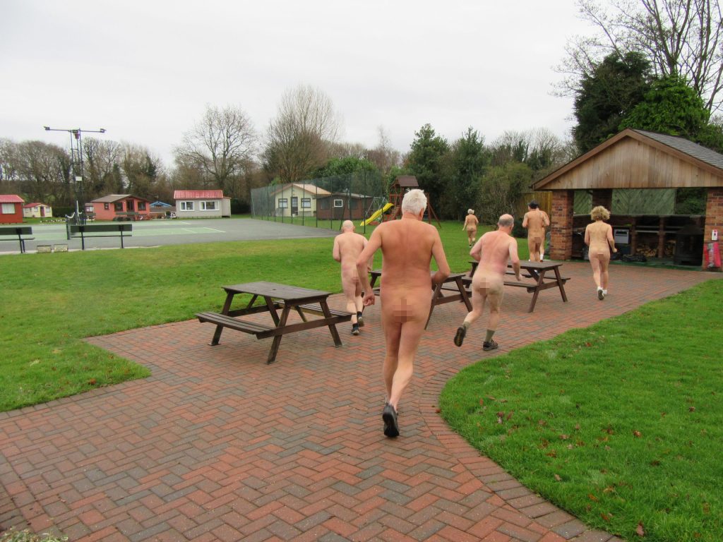 Naked Brits will celebrate New Year's Eve at a nudist party featuring hotpot dinner and entertainment at Liverpool's 10-acre naturist resort established in 1933 for just £12.50 per person.