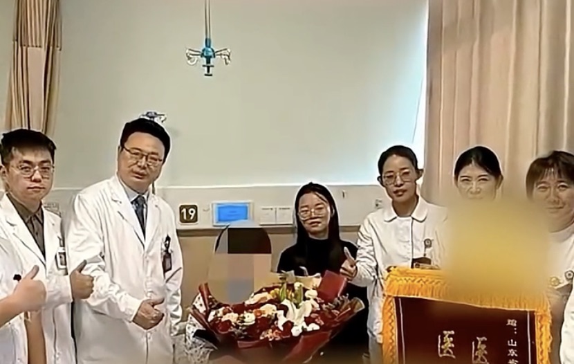 After a factory accident tore off her ear a woman had it kept alive on her foot using a rare grafting procedure before surgeons successfully replanted it months later in an emotional recovery.