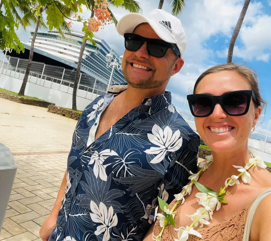 Woman who spends half the year living on a luxury cruise ship says Christmas at sea is calmer cheaper and sunnier with zero stress no excess and unforgettable festive moments.