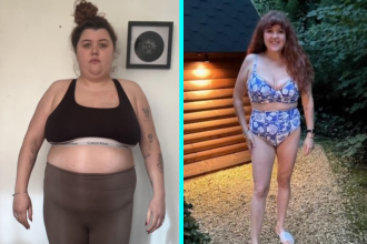A dog walker who couldn't climb hills without gasping lost six stone with weight loss jabs, now wears XS clothes and has come off antidepressants after years battling obesity-related health issues.