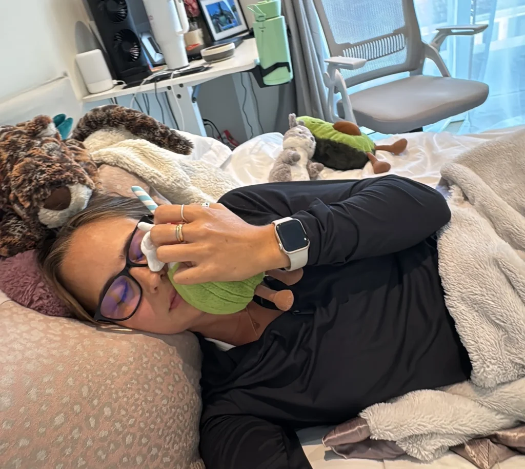 London woman hospitalised with severe stomach pain reveals hormone tablets triggered a rare blood disorder, leaving her fighting for life and raising health awareness.