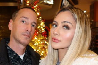 Gianna D’Alessio 23 defends her 23 year age gap marriage to Greg 46 saying strangers often mistake him for her dad but their bond is strong their family is growing and their love has no limits.