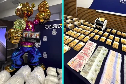 Police seize life-sized Popeye statue containing 6st of meth hidden in base - Europe's most powerful drug gang busted with bizarre sculpture shipment.