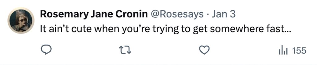 Social media comment on the post of Frustrated motorists filmed eight groups of Beatles fans recreating the famous Abbey Road zebra crossing photo in just 66 seconds, repeatedly holding up traffic outside the studios on Saturday.