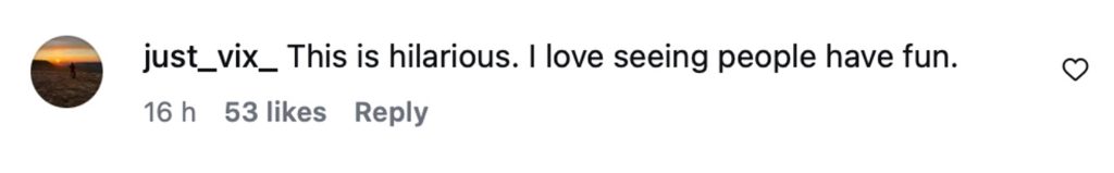 Social media comment on the post of Two thieves caught on CCTV stealing Madri bar table from Herbert's Yard Birmingham - brazenly wore it like a hat while strolling off, venue appeals for table's return.