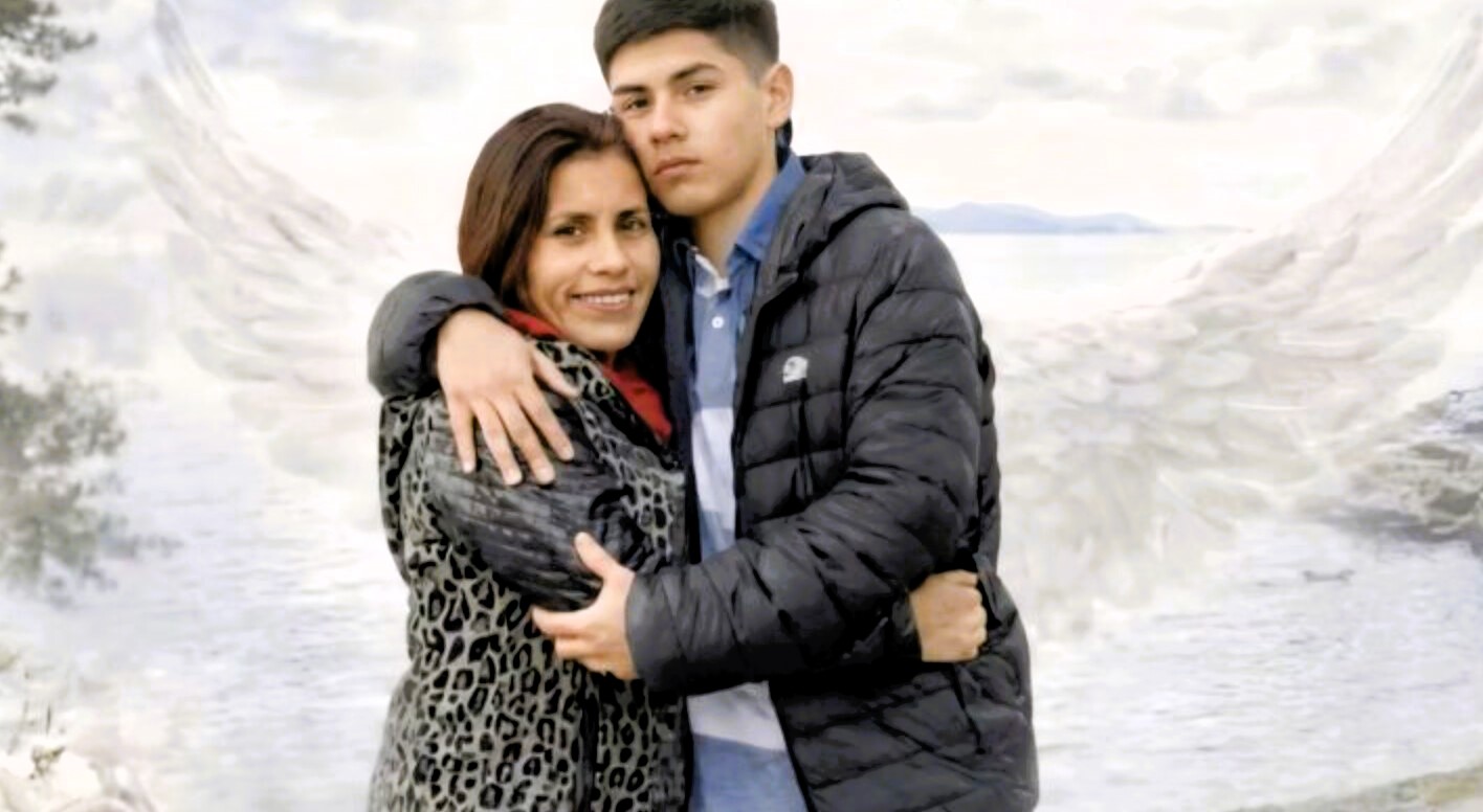 Young footballer Alvaro Aroca, 20, and mother Paola Bustamante die trapped in devastating Chilean forest fire that devoured their home. Found in bathroom with their pets.