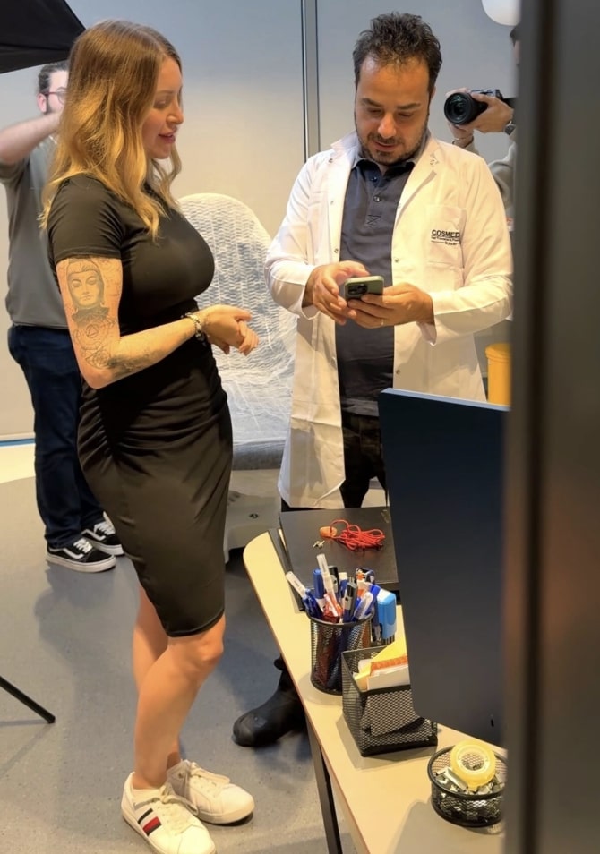 Model Tracy Kiss, 38, from Buckinghamshire spent £25,500 on labiaplasty, vaginoplasty and stress incontinence surgery in Turkey, saying she feels like a woman reborn after reversing childbirth effects.