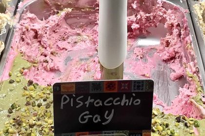 Sicilian ice cream parlour slammed for Gay Pistachio gelato - LGBTQ+ activists say pink-green combo fuels stereotypes and bullying. Actor calls it harmful.