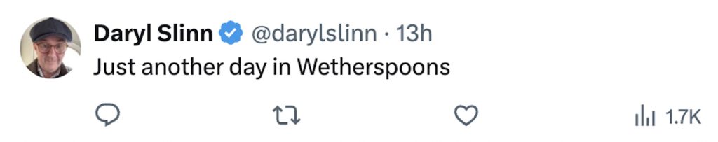 Social media comment on the post of Mass brawl erupted at Wetherspoons in Victoria Station, London, with eight people fighting on tables as shocked passengers watched, leading to nine arrests on Saturday night.