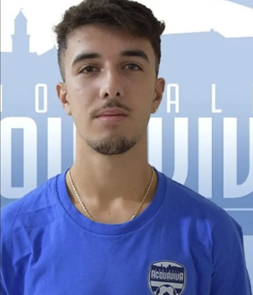 Football prospect Gianvito Novielli, 18, and girlfriend Denise Buffoni, 15, die in horrific crash involving 3 cars and bus near Bari, Italy. Friend critically injured.