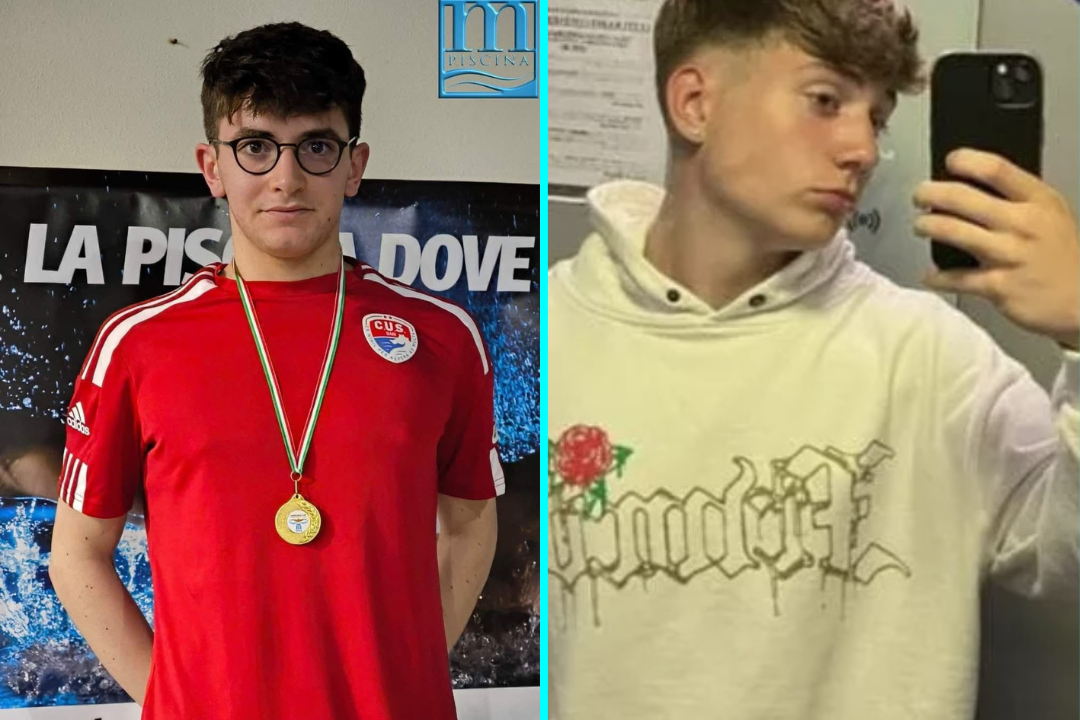 Two teens, Davide Capuozzo, 17, and Andrea Liddi, 18, died instantly after colliding at 81mph while test riding a motorbike near Bari, Italy, on Sunday morning.