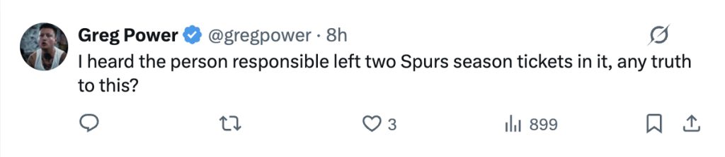 Social media comment on the post of Tottenham star Destiny Udogie heartbroken after crooks smashed his £150,000 Range Rover window. The 23-year-old defender discovered shattered glass covering the interior.