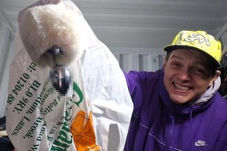 Man finds sex toy in £3 jumble sale bag from Greenmount, Bury and starts retching. Nathan Taggart, 40, now trying to return it to mystery owner discreetly.