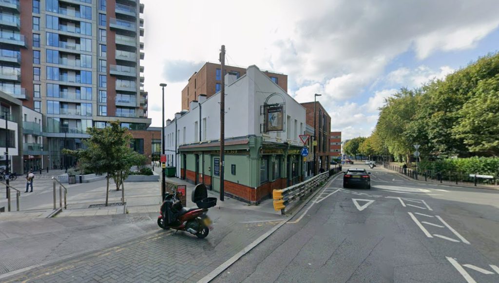 Man caught on camera stealing food from unmanned Sainsbury's delivery van before cycling away in Bromley-by-Bow, East London. Shocking video gets 81,900 views.