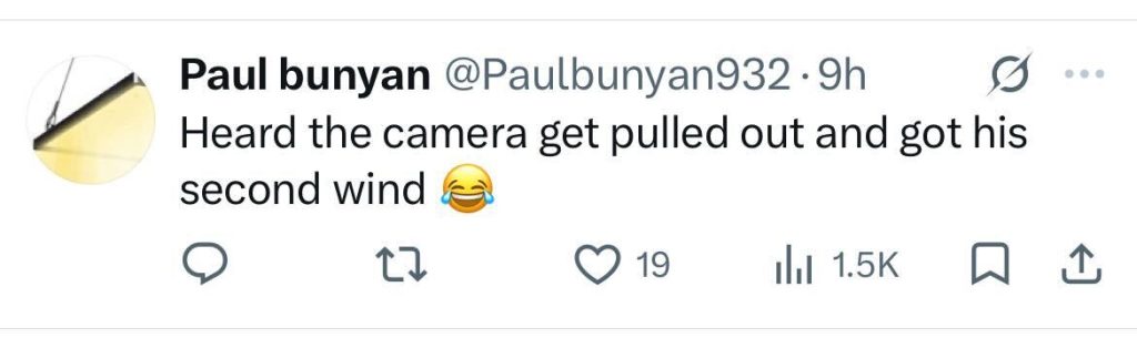 Social media comment on the post of Two men caught on camera brutally beating a diner before a one-on-one chair duel breaks out at a restaurant on Deptford High Street in south east London - shocking footage.