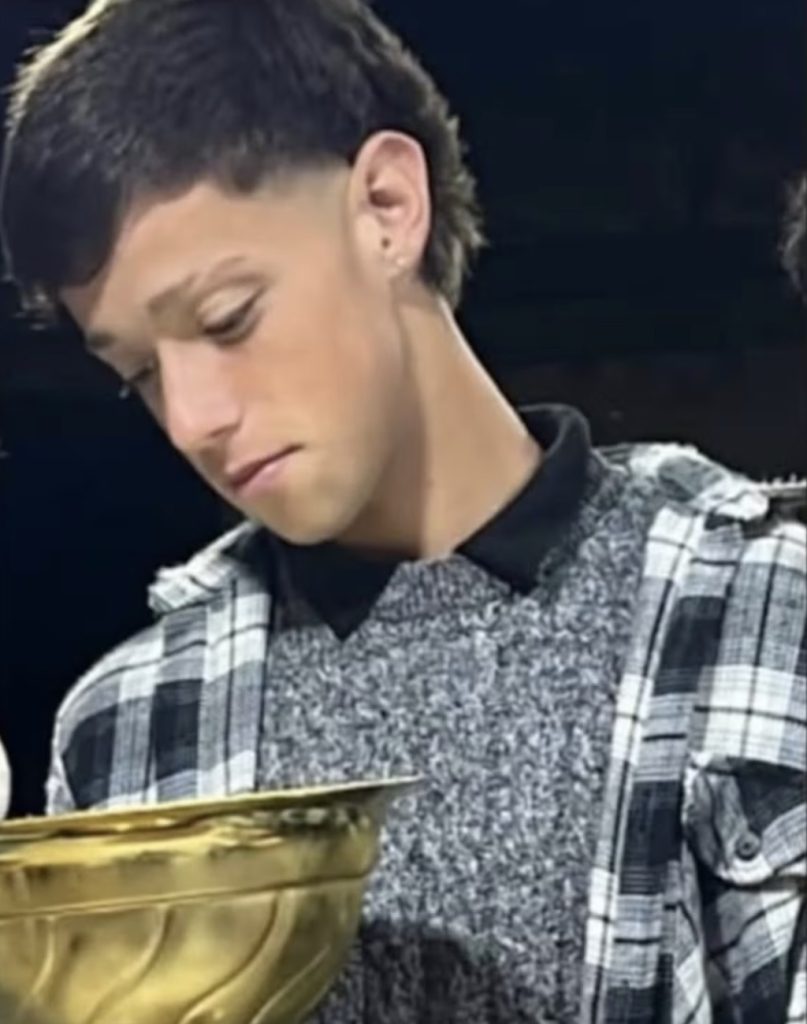 Footballer Sebastián Traverso, 20, dies in horrific head-on crash driving home from street carnival in Argentina. Two others injured in collision.