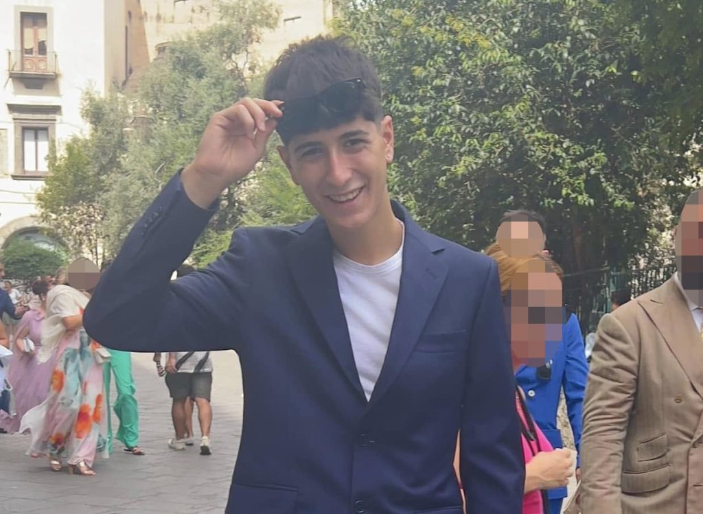 A young Italian footballer allegedly beat his mother into a coma on his 20th birthday before fleeing to the coast and throwing himself into the sea - where his body was recovered 38 hours later.