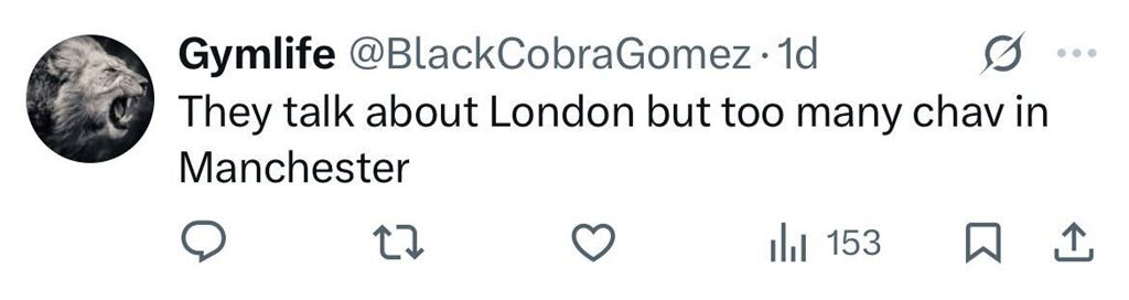 Social media comment on the post of Woman kicked and punched by three attackers outside McDonald's on Oxford Street in Manchester. Shocking gang beating caught on camera as crowd watches victim fall down.