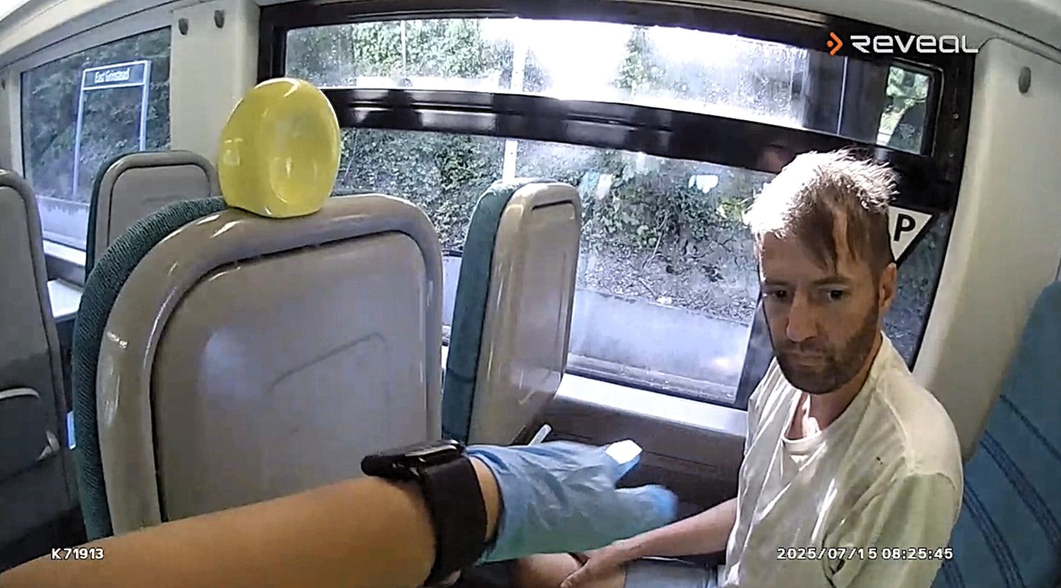 Serial masturbator James Gathercole caught exposing himself on London train just 12 days after prison release. Breached Sexual Harm Prevention Order. Jailed for 2 years 4 months.