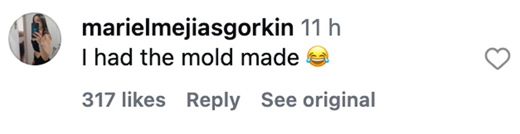 Social media comment on the post of Woman caught on CCTV stuffing giant 3kg mortadella sausage down her trousers at a Chilean convenience store. The bizarre meat theft captured on security footage in Ancud.