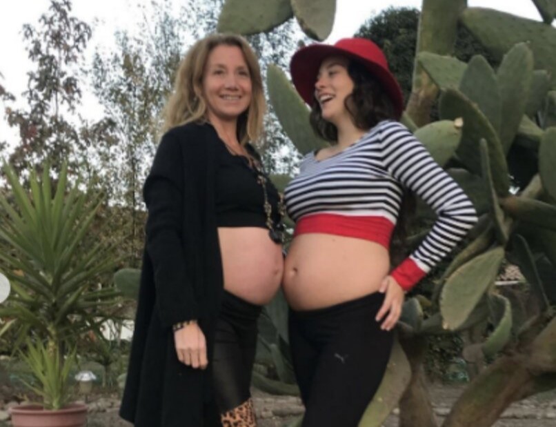 Soap star Catalina Castelblanco and her 52-year-old mum had babies weeks apart. Five-year-old girls Nicoletta and Bruna are now being raised together like sisters.