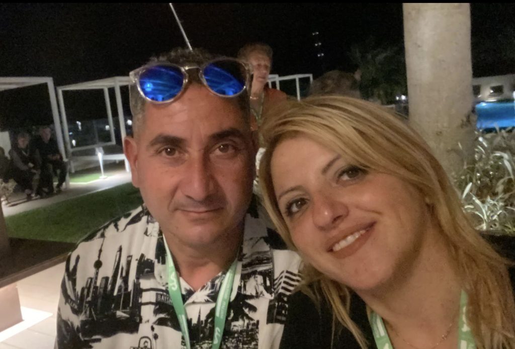 An Italian wine entrepreneur has been arrested for allegedly staging a car crash to murder his wife - with investigators finding flammable liquid in her seat and the car travelling too slowly to cause such a fire.