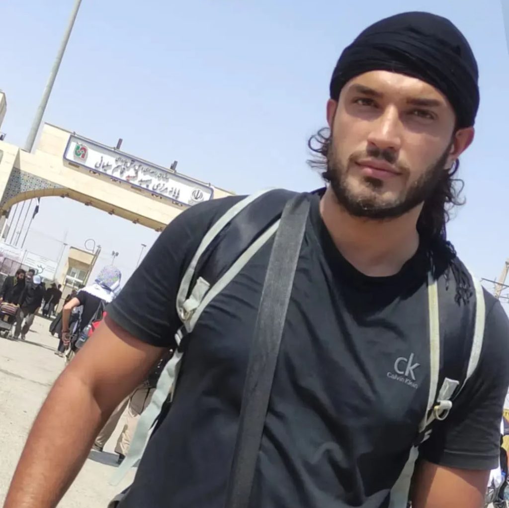 Iranian bodybuilder Davood Soharabi dubbed the "Brad Pitt of Iran" dies after being shot in the eye during anti-regime protests - just hours after winning a silver medal.