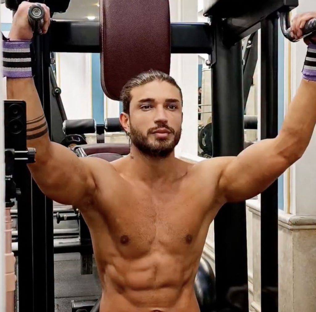 Iranian bodybuilder Davood Soharabi dubbed the "Brad Pitt of Iran" dies after being shot in the eye during anti-regime protests - just hours after winning a silver medal.