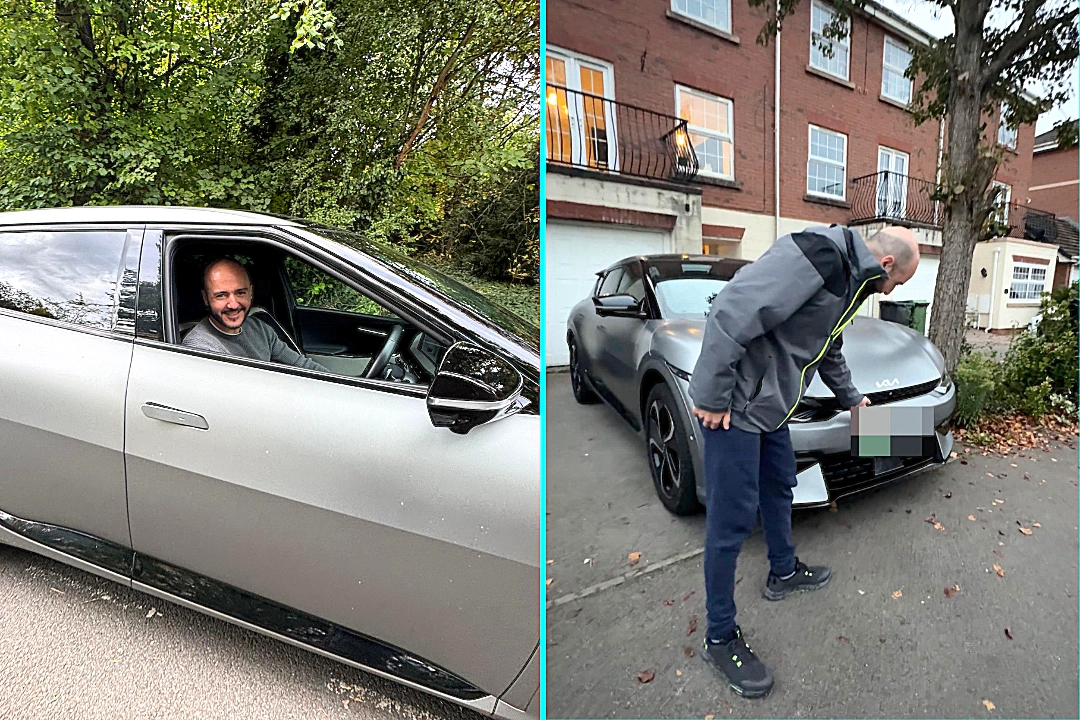 Physiotherapist buys his dream Kia EV6 for £13,500 on Facebook Marketplace only to find it's a cloned stolen car. He's now stuck paying £236 monthly loan repayments with no car.