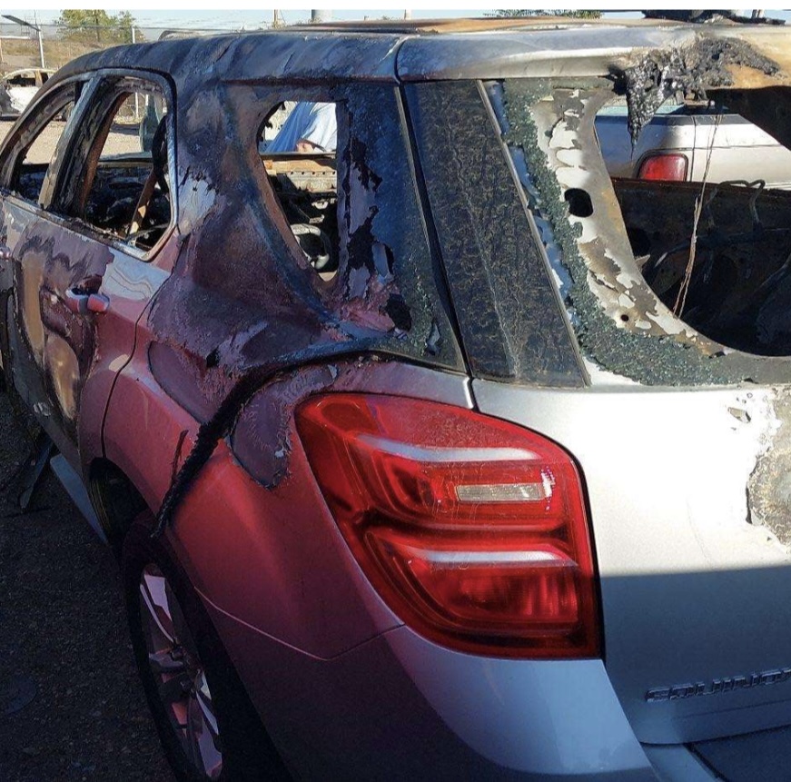 A nursing student trapped in a car fire suffered burns to half his body and endured 50 surgeries - now he helps other burn survivors find housing and hope.