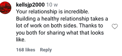 Social media comment on the post of A gay man and his best friend have been in a "lavender marriage" for 14 years - raising a daughter together and calling it the most intentional relationship either of them has ever been in.