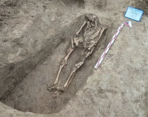 Workers upgrading a hospital in Romania accidentally uncovered a 2,000-year-old Roman necropolis with 34 tombs full of jewellery, coins and rare artefacts hidden underground.