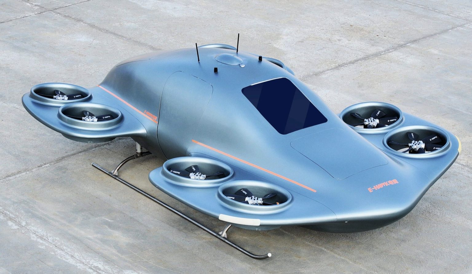 Chinese boffins develop a real-life flying saucer aircar that carries four people with no visible wings or rotors - passenger flights planned for 2027 at under £220k a pop.