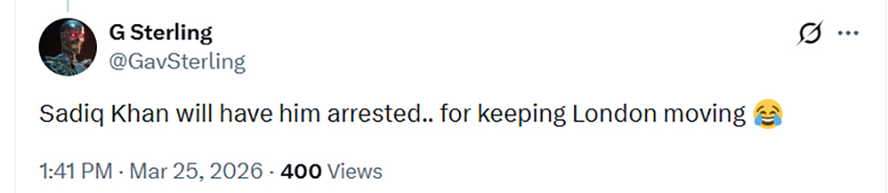 Social media comment on the post of A brave bystander stepped into one of London's busiest roads to direct traffic after lights failed on the A40 - and has been hailed a hero for preventing potential crashes.