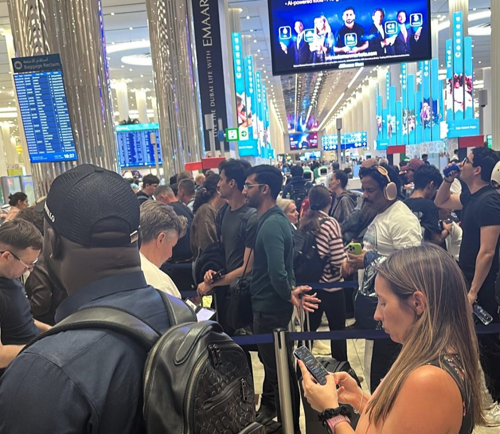 British doctor stranded in Dubai after hearing a "loud boom" near the airport as Iran launches missiles - Muhammad Irfan was on a layover when the attacks left him stuck.