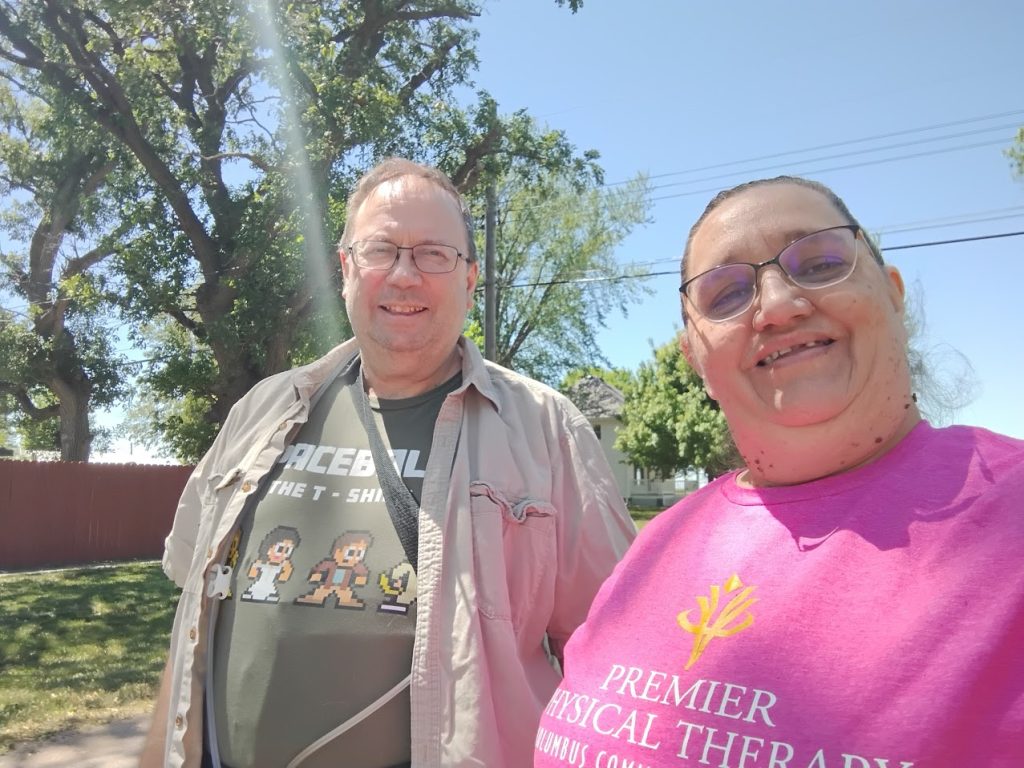 Husband and wife married for almost 25 years both diagnosed with the same rare cancer just four months apart - describing the experience of battling it together as surreal.