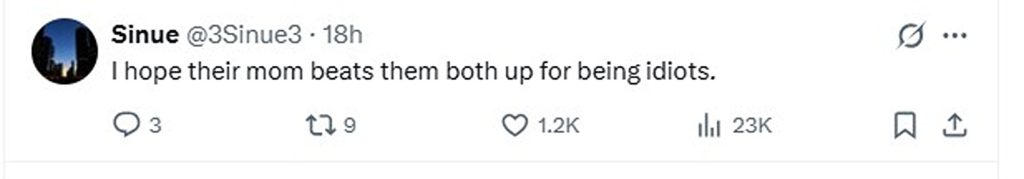 Social media comment on the post of Dad brawls with student outside a university in Mexico after his son lost an earlier fight on campus - footage shows the older man getting overpowered in viral street clash.