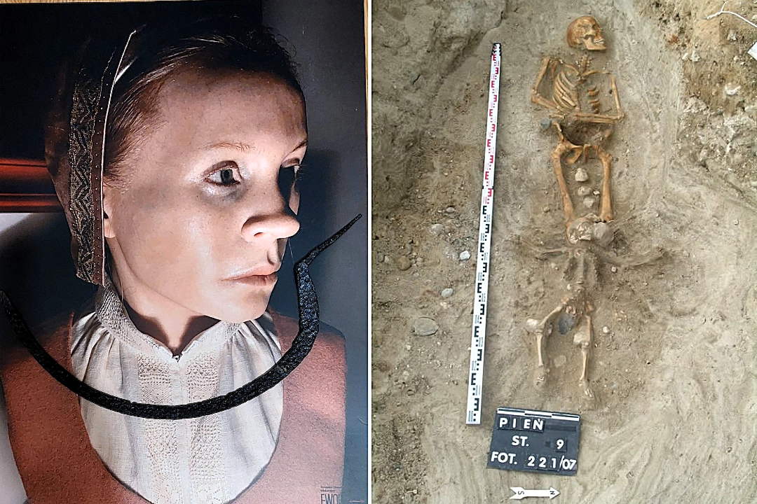 Archaeologists uncover dozens of unusual 17th-century burials in Poland - including bodies with sickles on their necks and padlocks on their feet to stop the dead rising.
