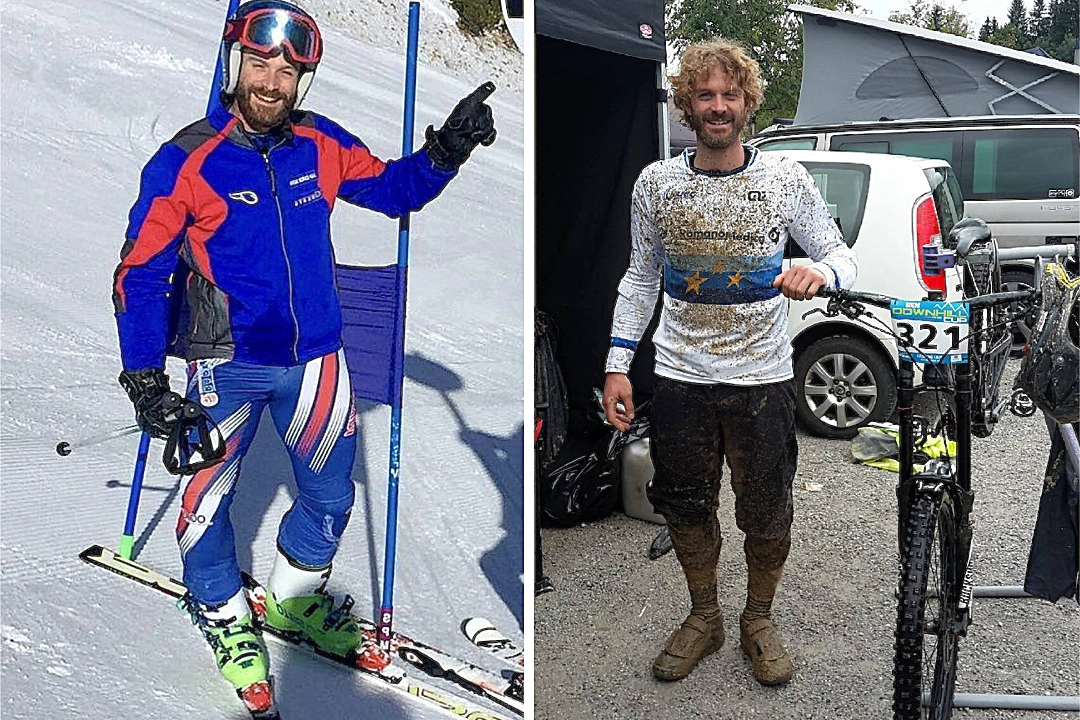 An extreme sports enthusiast has died after being buried in a massive avalanche while skiing off-piste, as rescuers raced against time in a desperate search effort