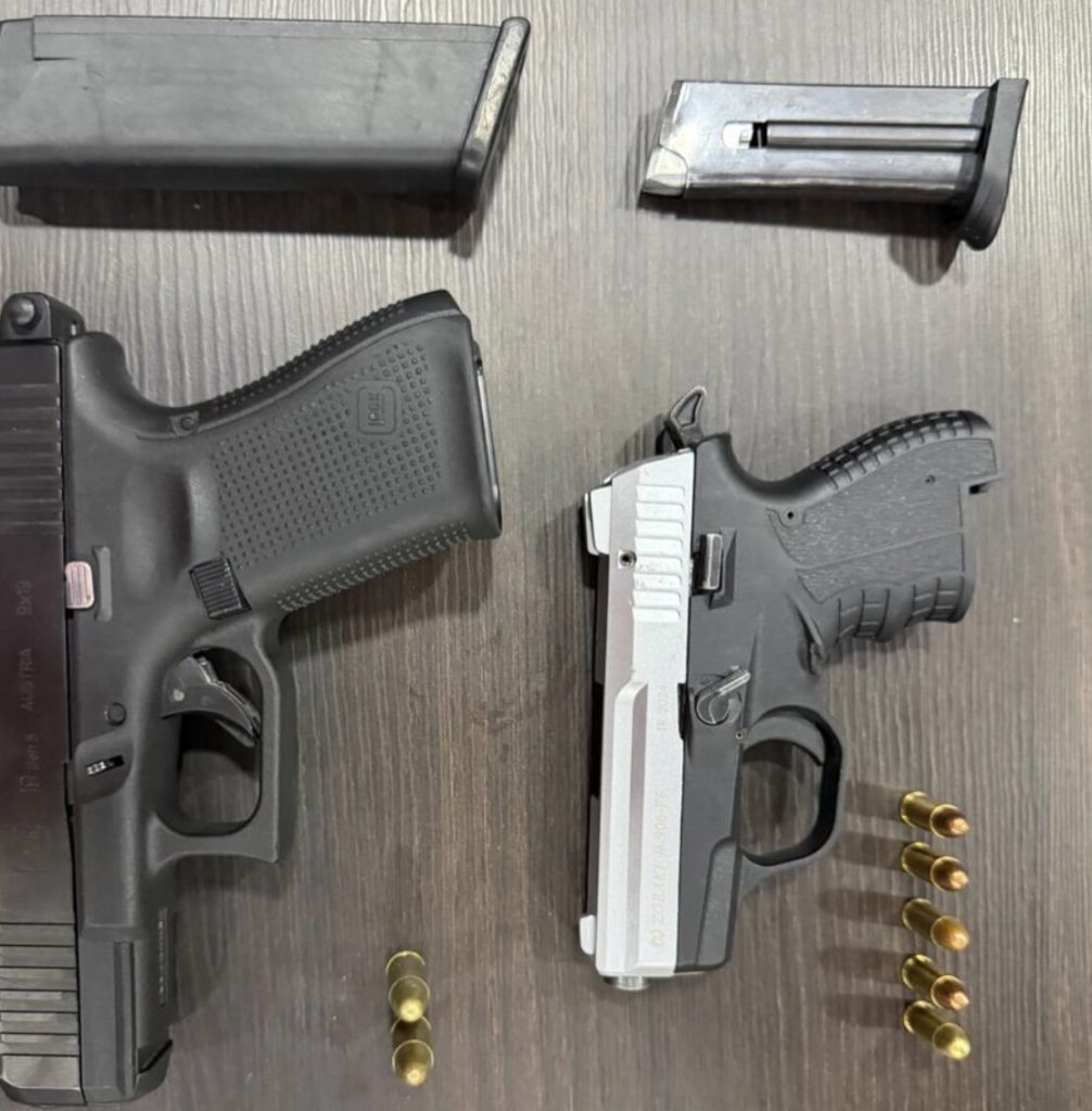 Influencer Yailin La Mas Viral arrested after Glock and Zoraki firearms found in her Lamborghini during a routine traffic stop in the Dominican Republic.