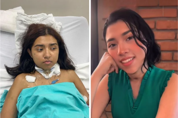 Rubi Rolgue was clinically dead for 10 minutes after blood clots blocked both lungs - and claims she spent five years living in a parallel universe before waking from her coma.