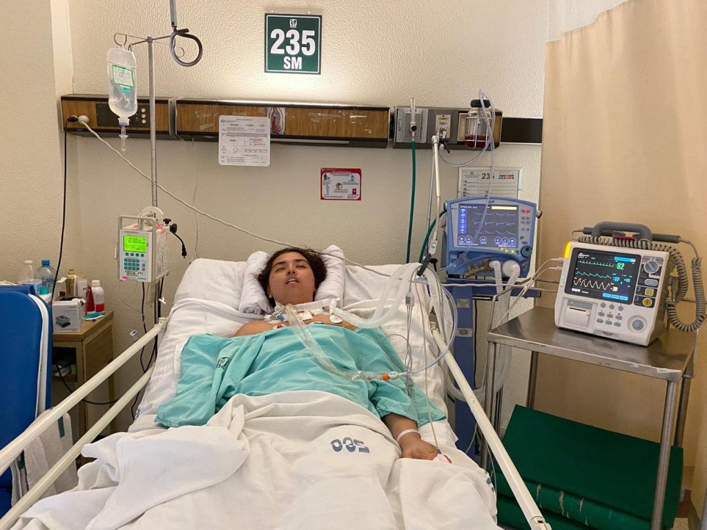 Rubi Rolgue was clinically dead for 10 minutes after blood clots blocked both lungs - and claims she spent five years living in a parallel universe before waking from her coma.