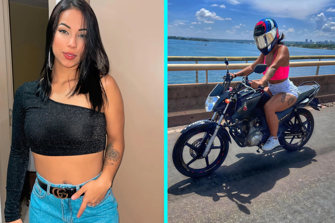 A motorbike influencer tragically died in a horror crash after losing control of her motorcycle - her father, a police officer dispatched to the scene, then took his own life.