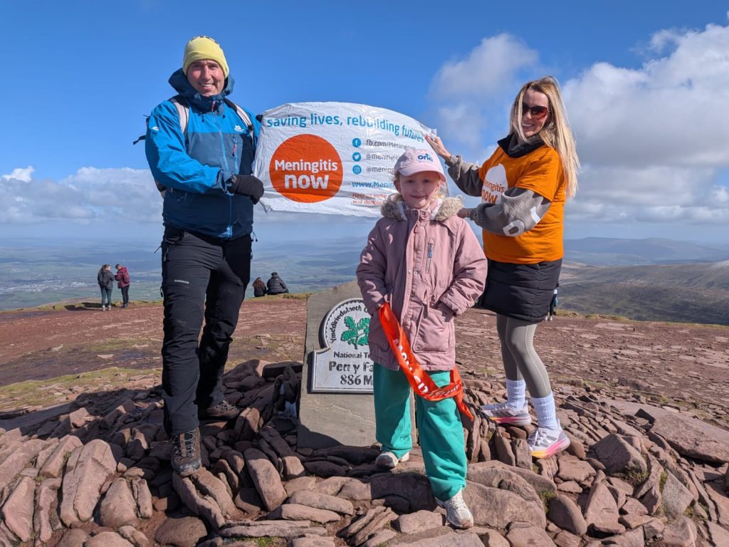 Mum shares terrifying moment daughter was struck by meningitis despite being fully vaccinated - leaving her with epilepsy and facing possible brain surgery in the future.