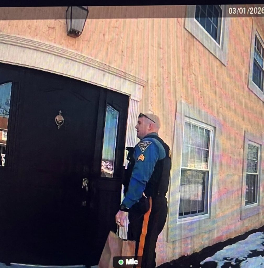 Police in Washington Township stepped in to deliver a DoorDash order after arresting the driver mid-delivery, surprising the customer with an unexpected knock at the door.