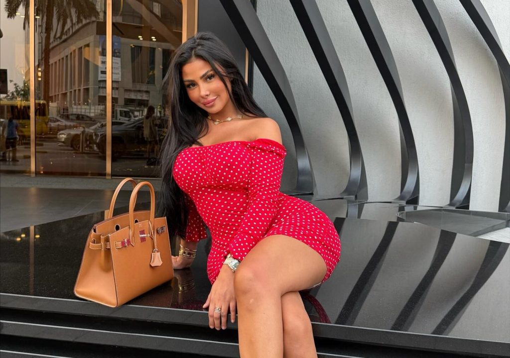 Reality TV star Maeva Ghennam begs France for help as Iranian missiles strike Dubai - but a travel ban from a fight means she is stuck and unable to leave the UAE.