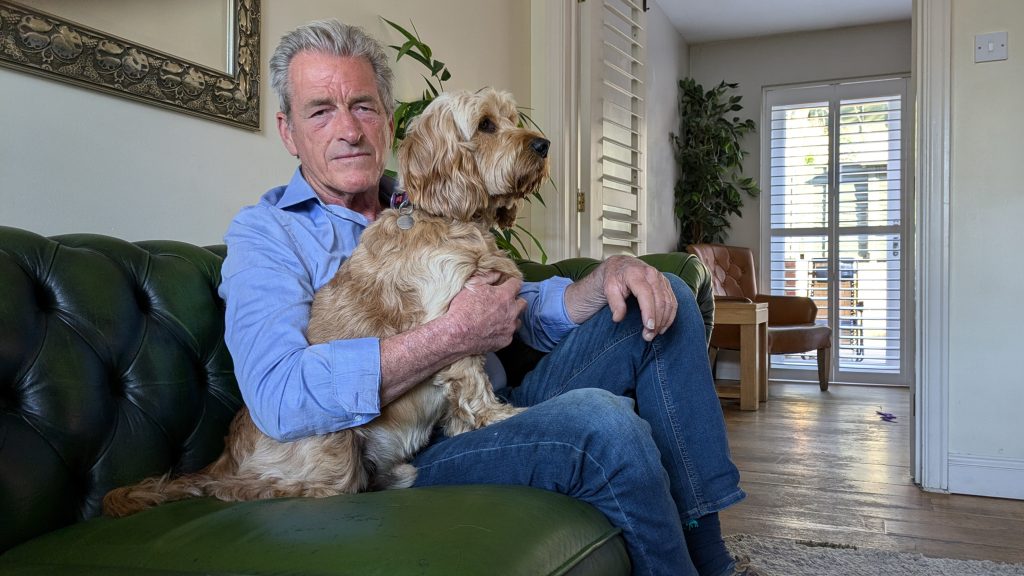Retired probation officer Martin Dandridge was brutally beaten with a hockey stick by racehorse trainer Evan Williams while walking his dog - leaving him with PTSD and a broken arm.